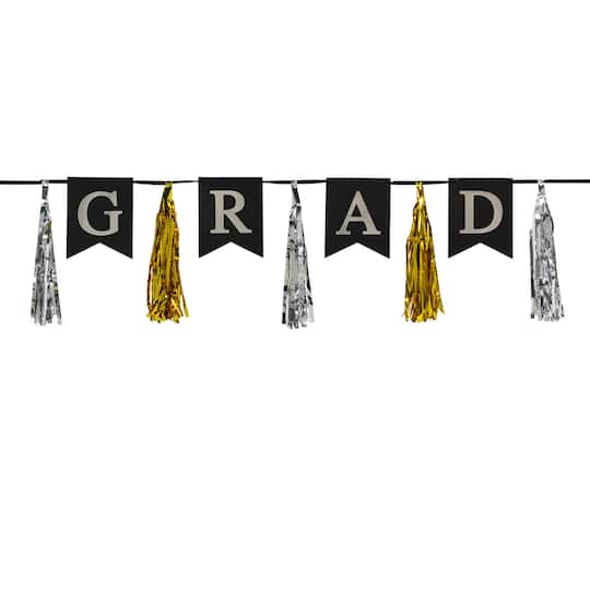 Beistle 6ft. Grad Tassel Streamers, 2ct.